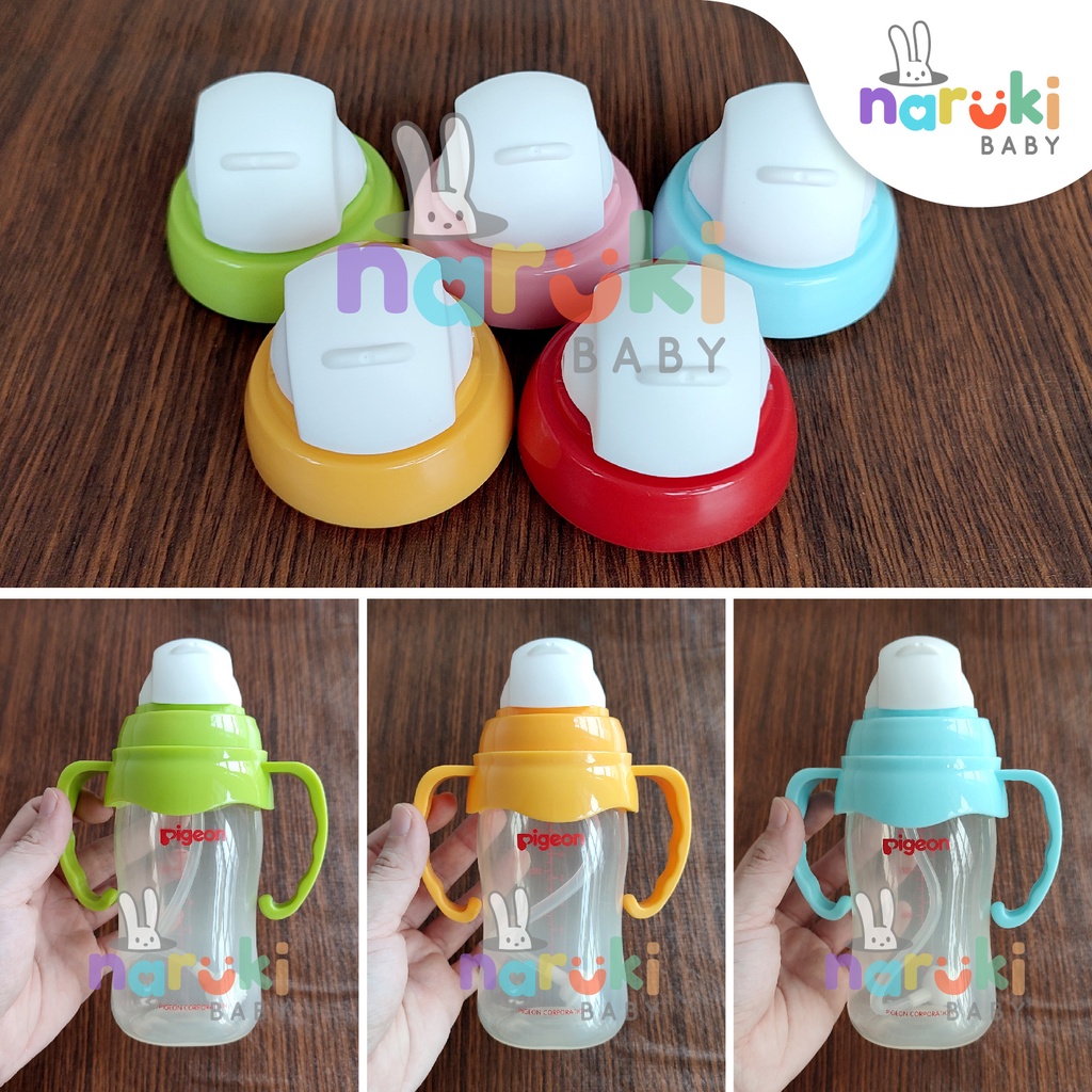 Head Straw / Tutup Botol Sedotan Bayi Pigeon Wide neck