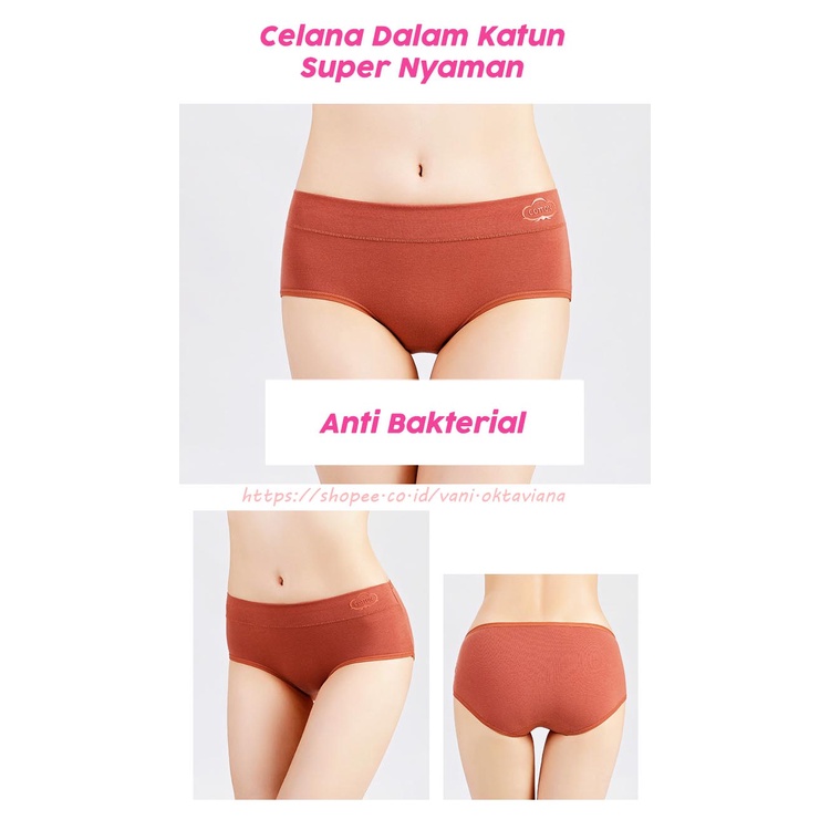 Celana Dalam Wanita Katun Menyerap Keringat Celana Dalam Katun Halus Nyaman Dipakai | Women Panties Underwear