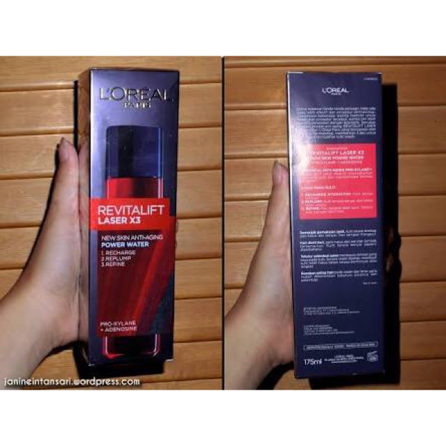 Loreal Revitalift Laser X3 Power Water
