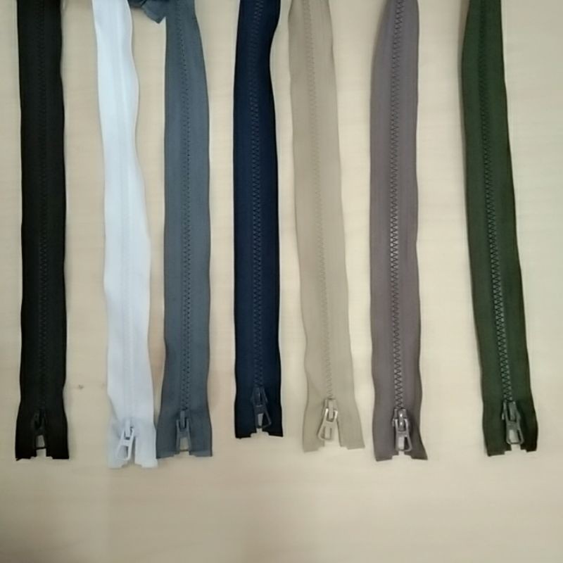 Resleting jaket gigi besar 60cm YEE