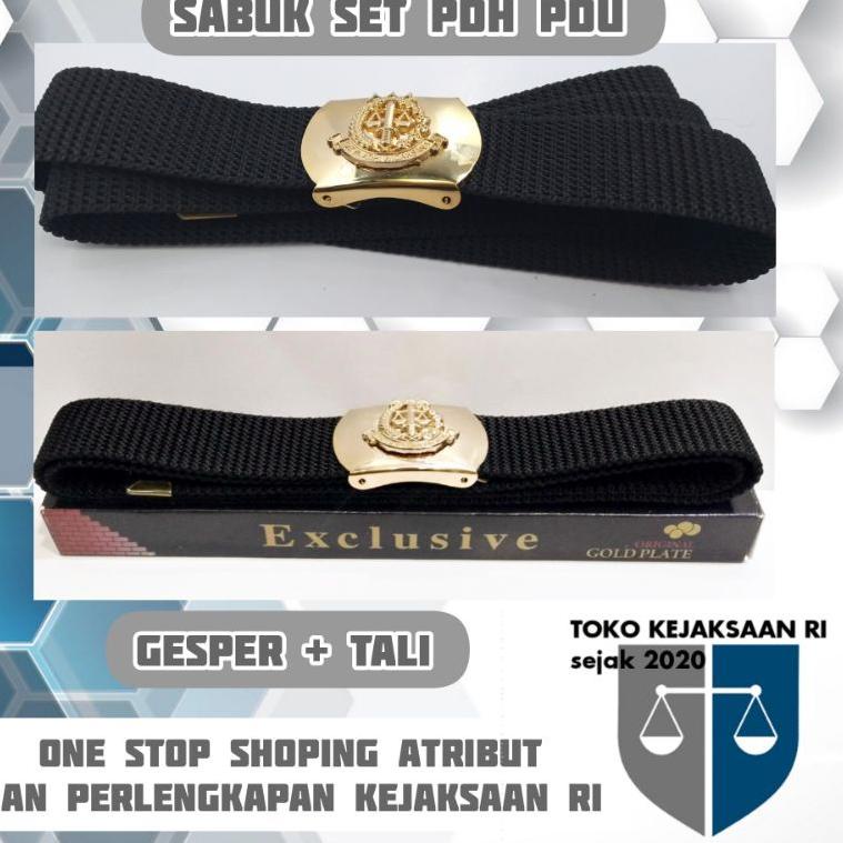 [BMS.21Jl22ᴳ] Sabuk Pdh Gesper Kejaksaan Polos Bac Atribut