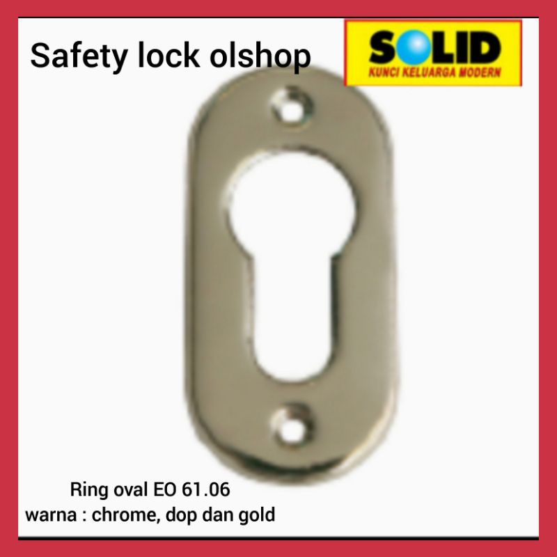 Ring kunci oval EO 61.01 SOLID