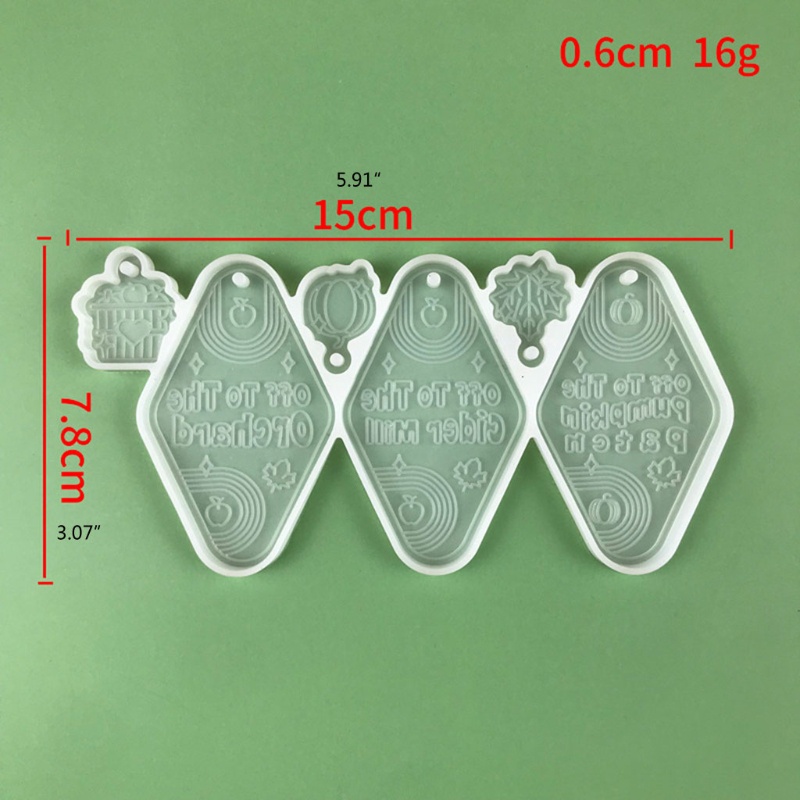 Siy Cetakan Liontin Anting Bahan Silikon Untuk Dekorasi Rumah