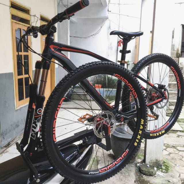Bracket Motor Loading Sepeda MTB QR TA