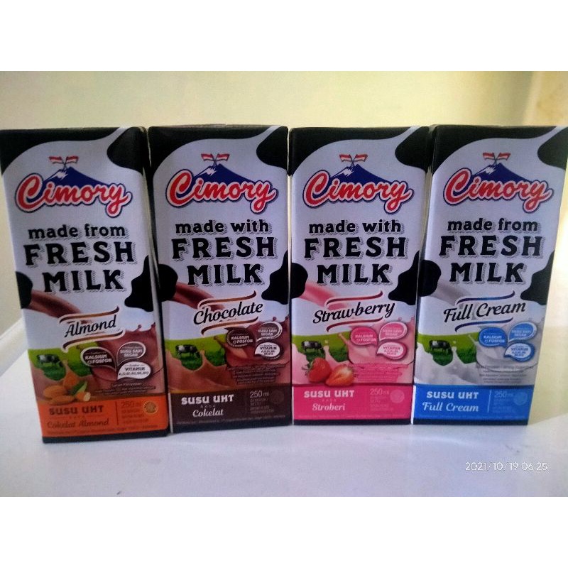 

Susu Cimory Freshmilk UHT 250ml