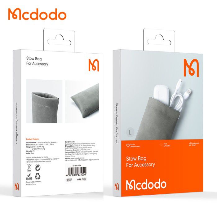 MCDODO Stow Bag Size S Universal - CB-1242 / CB-1243