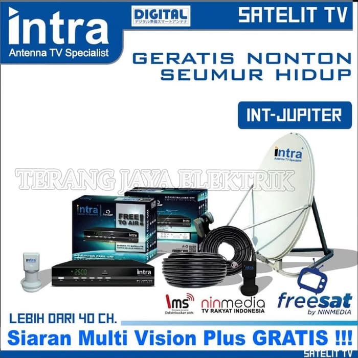 Jual ANTENA PARABOLA NINMEDIA INTRA JUPITER PAKET KOMPLIT terbaik