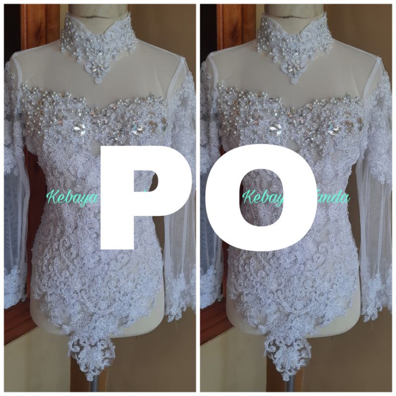 PO Kebaya Atasan Akad Full Payet