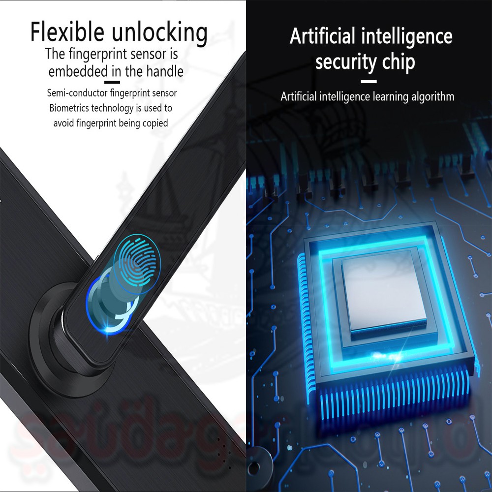 DOOR LOCK DOORLOCK / KUNCI PINTU DIGITAL / ACCESS CONTROL / RFID