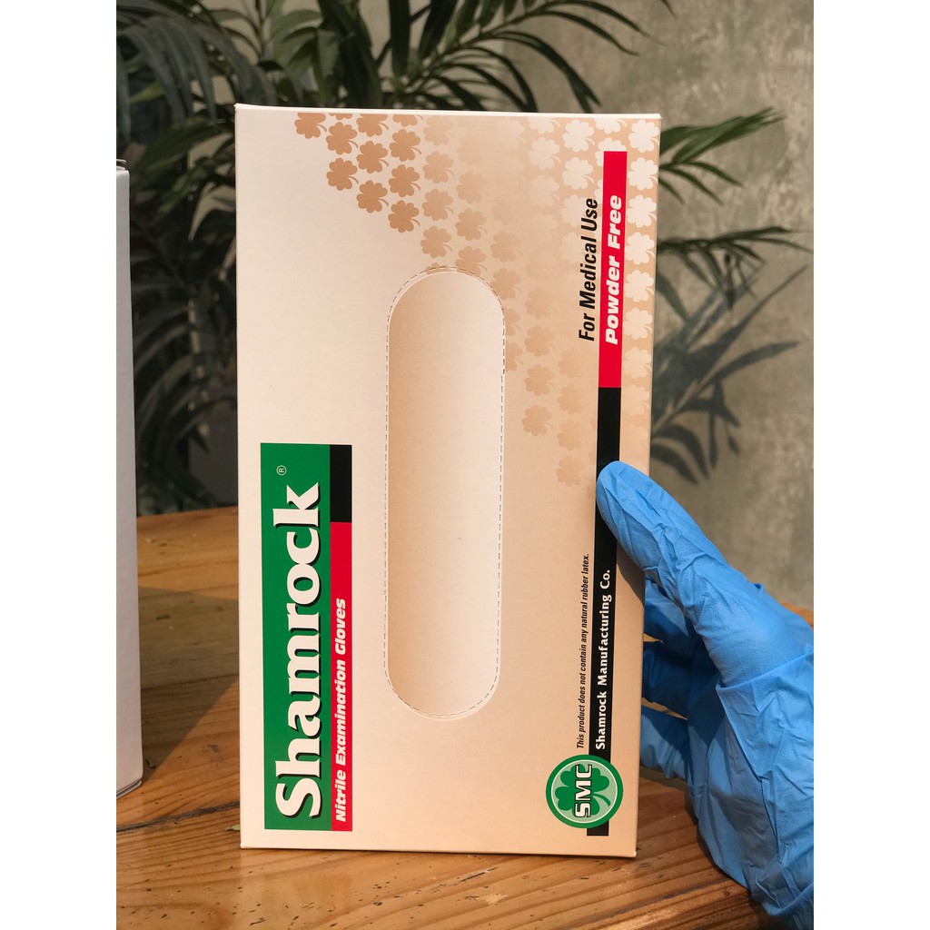 Shamrock Nitrile Gloves - Powder Free