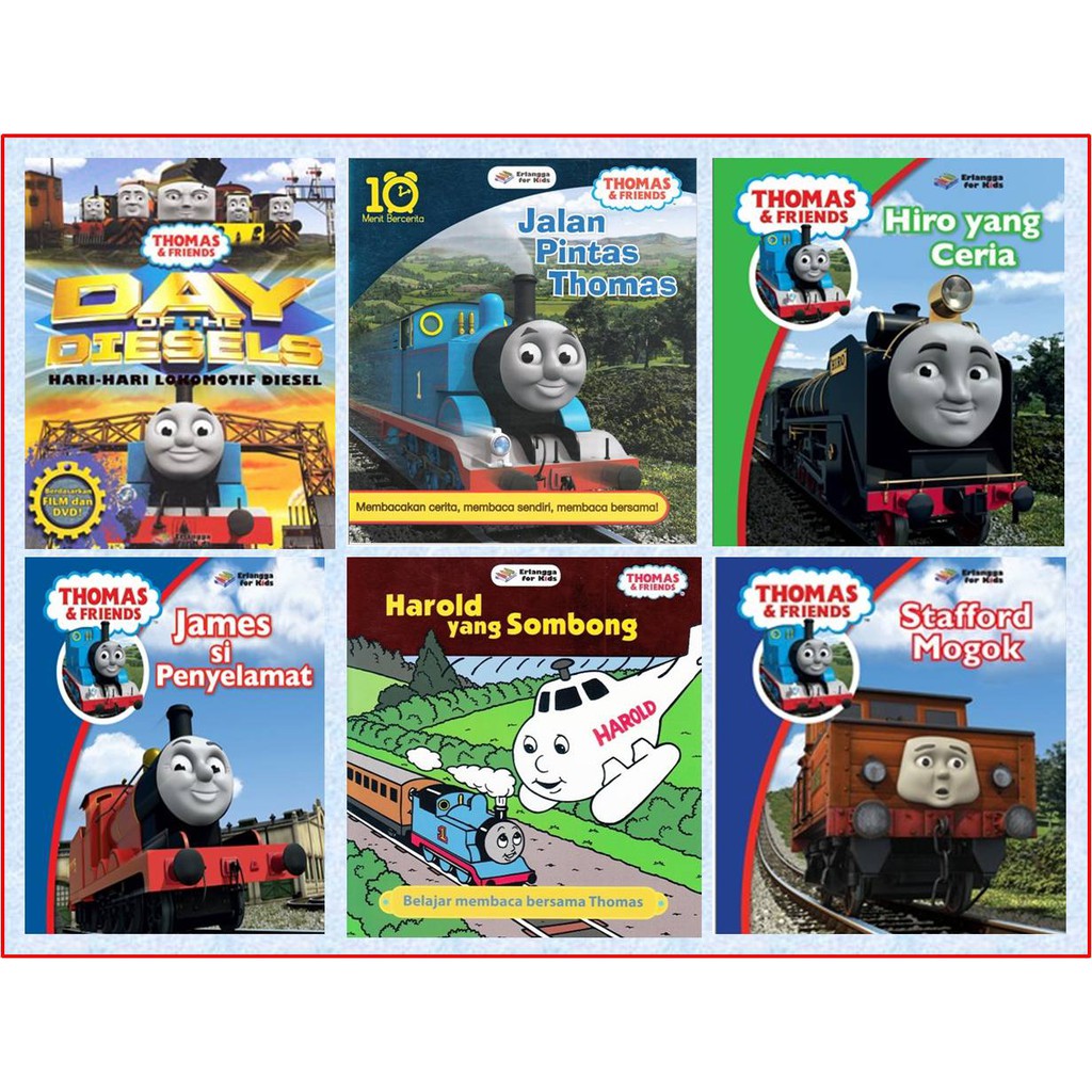 Jual Buku Thomas And Friends Buku Cerita Anak Full Colour - Penerbit ...