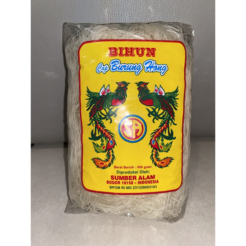 

Bihun Cap Dua Burung Hong 450 gram