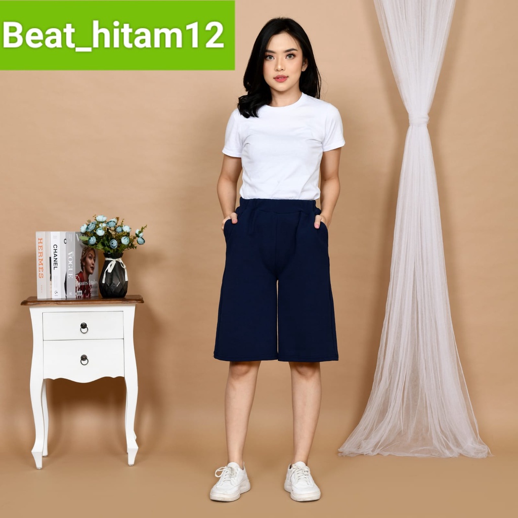 Termurah Celana Kulot Pendek Wanita Ukuran Standar Fit To XL