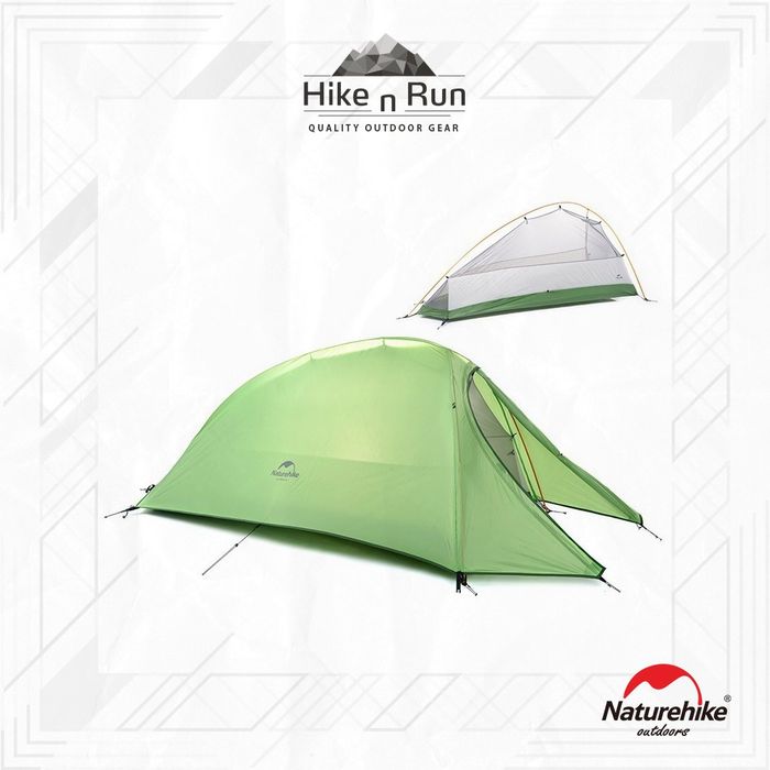 Tenda Gunung Camping Naturehike Cloud UP 1P Original - Hijau