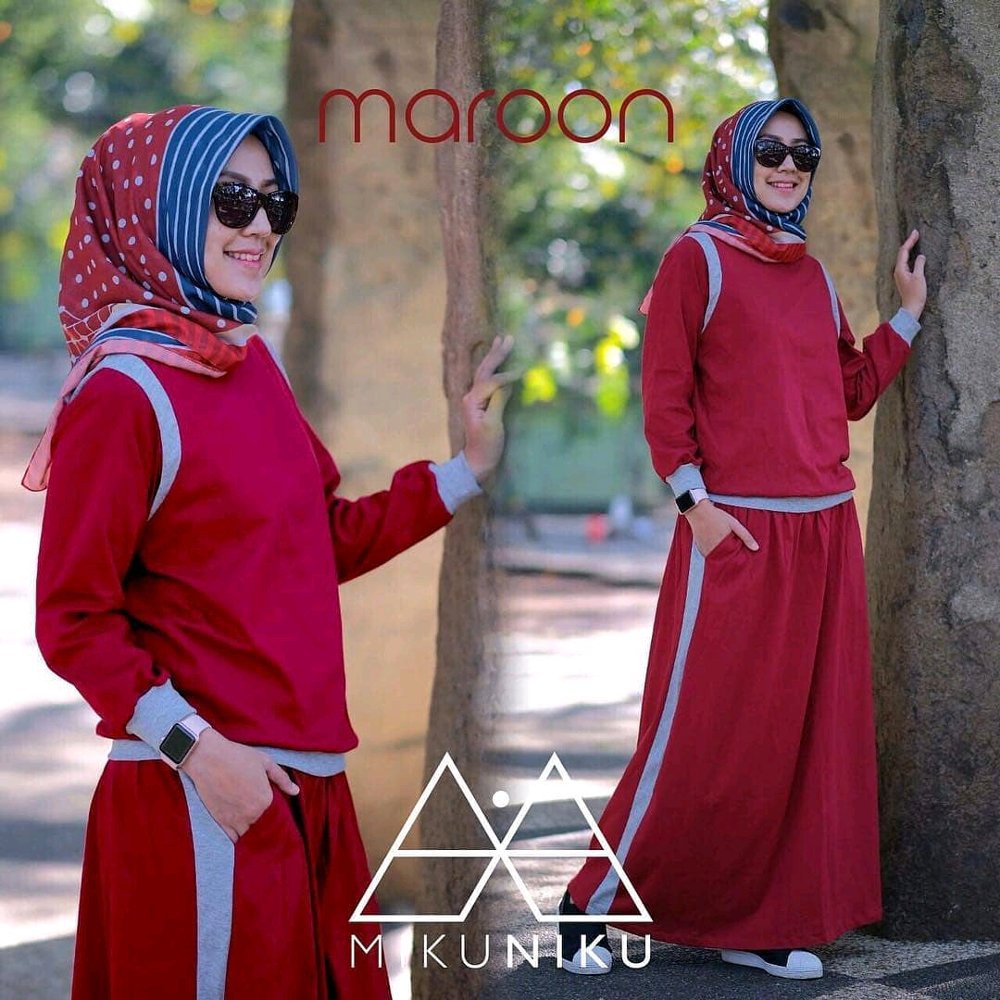 Baju Muslim Gamis Setelan - Baju Wanita Calista Set