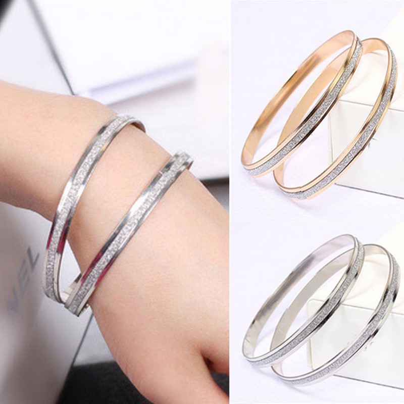 Gelang Korea fashion temperamen liar menggosok wanita