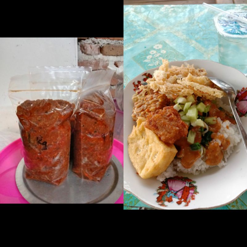 

sambel pecel premium kemasan 1kg