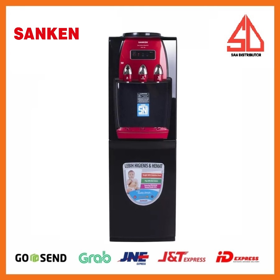 SANKEN Water Dispenser 2 galon Duo Gallon HWD-Z73IC ORI