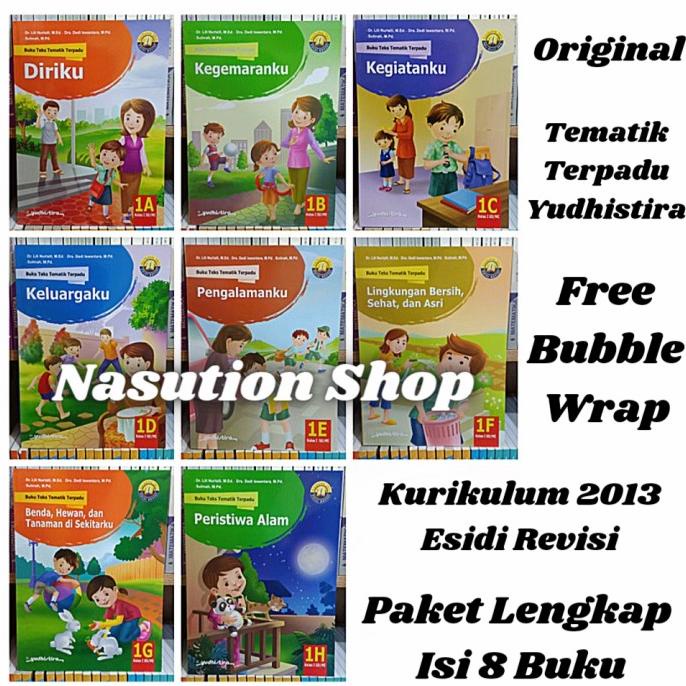 

Paket Buku Tematik Yudhistira 1A Sampai 1H Kelas 1 SD K13 Edisi Revisi Star Seller Termurah