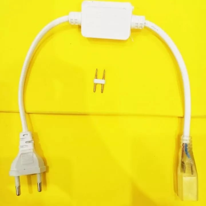 PROMO COLOKAN LAMPU LED SELANG 220v SMD 5050 / KABEL COLOKAN / ADAPTOR LAMPU