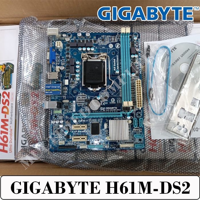 Mainboard Mobo Motherboard LGA 1155 H61 DDR3 ASUS / Gigabyte Baru