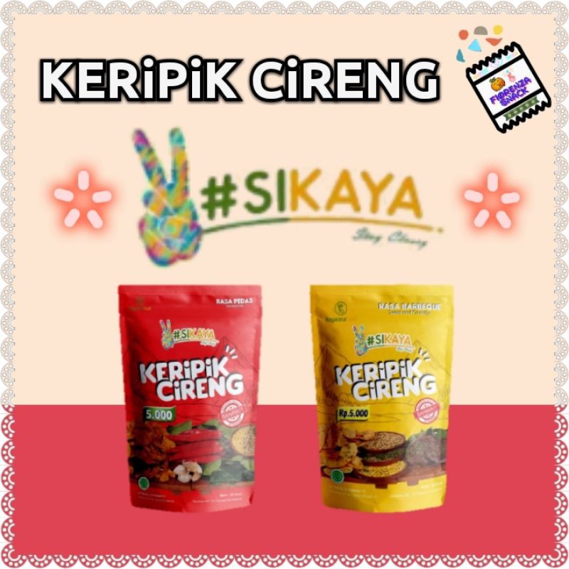 

Keripik Cireng SiKaya Netto 25 Gram