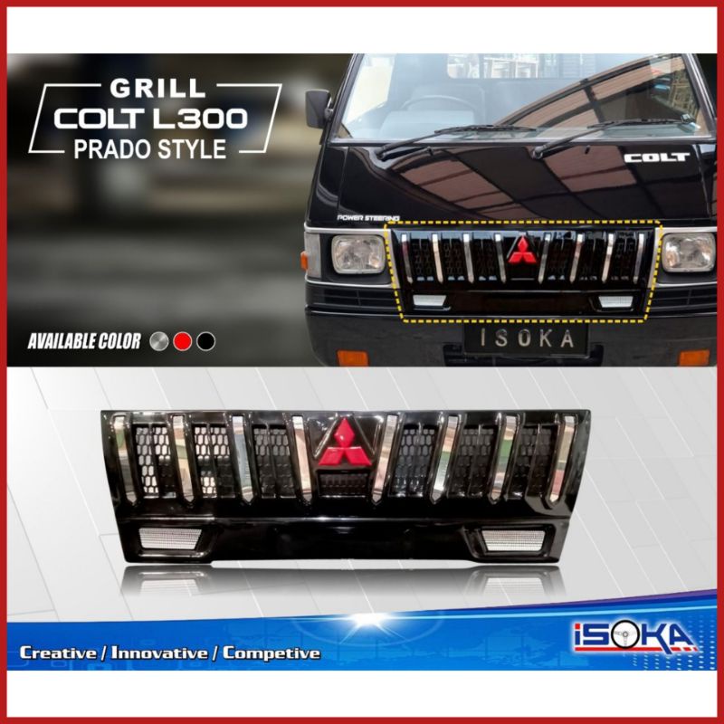 Grill L300 Model Prado 2014 Up