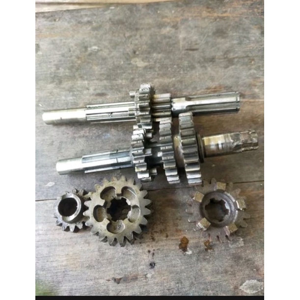 gigi rasio ratio transmisi satria 2 tak eceran original