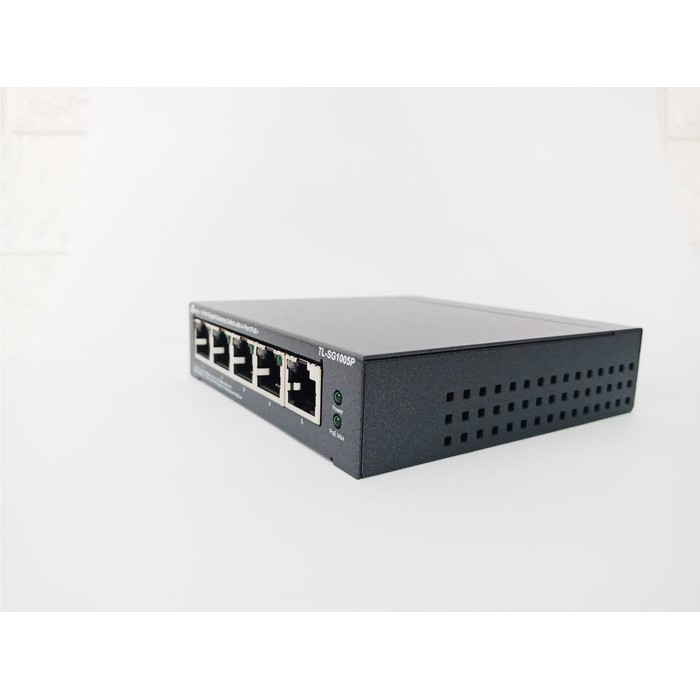 Desktop Switch TP Link TL-SG1005P 5Port Gigabit-TL SG1005P 4Port PoE+