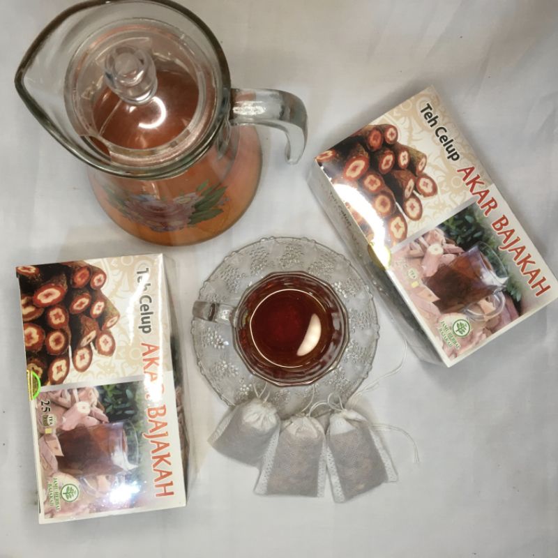 

Teh Celup Akar Bajakah Kalalawit Mrah Isi 25 pcs Original