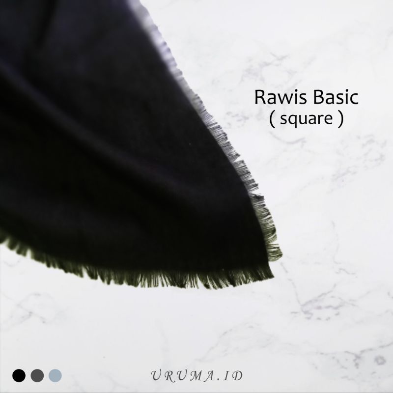 Rawis Basic / Segi empat rawis hitam