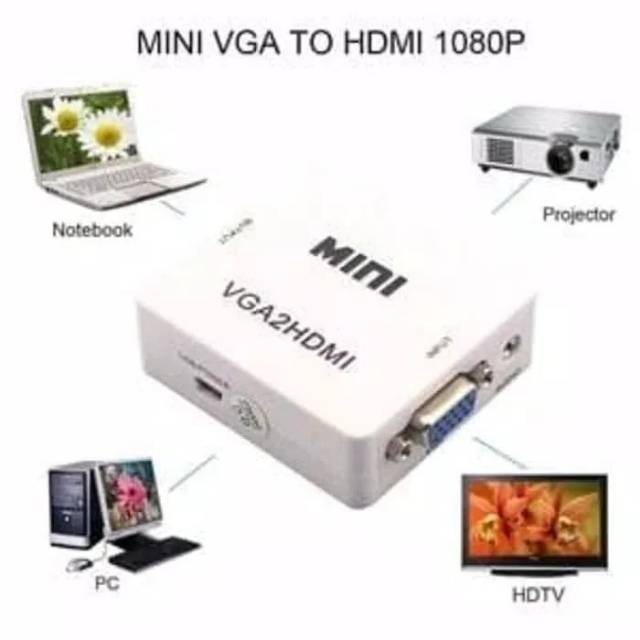 Converter VGA TO HDMI MINI BOX