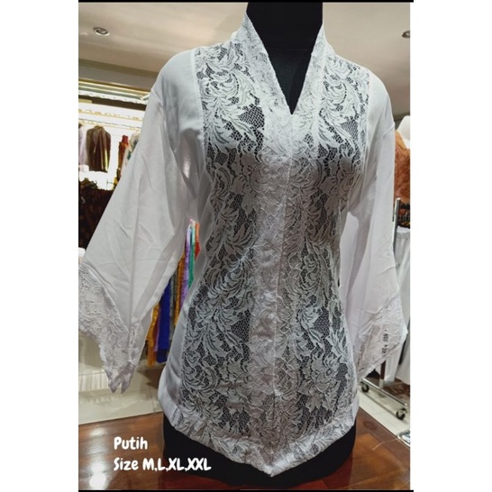 KEBAYA BALI | KEBAYA MIX BROKAT| KEBAYA LENGAN PARI