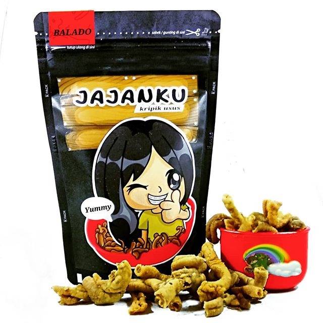 

[ISI:100gr] JAJANKU KERIPIK USUS RASA BALADO