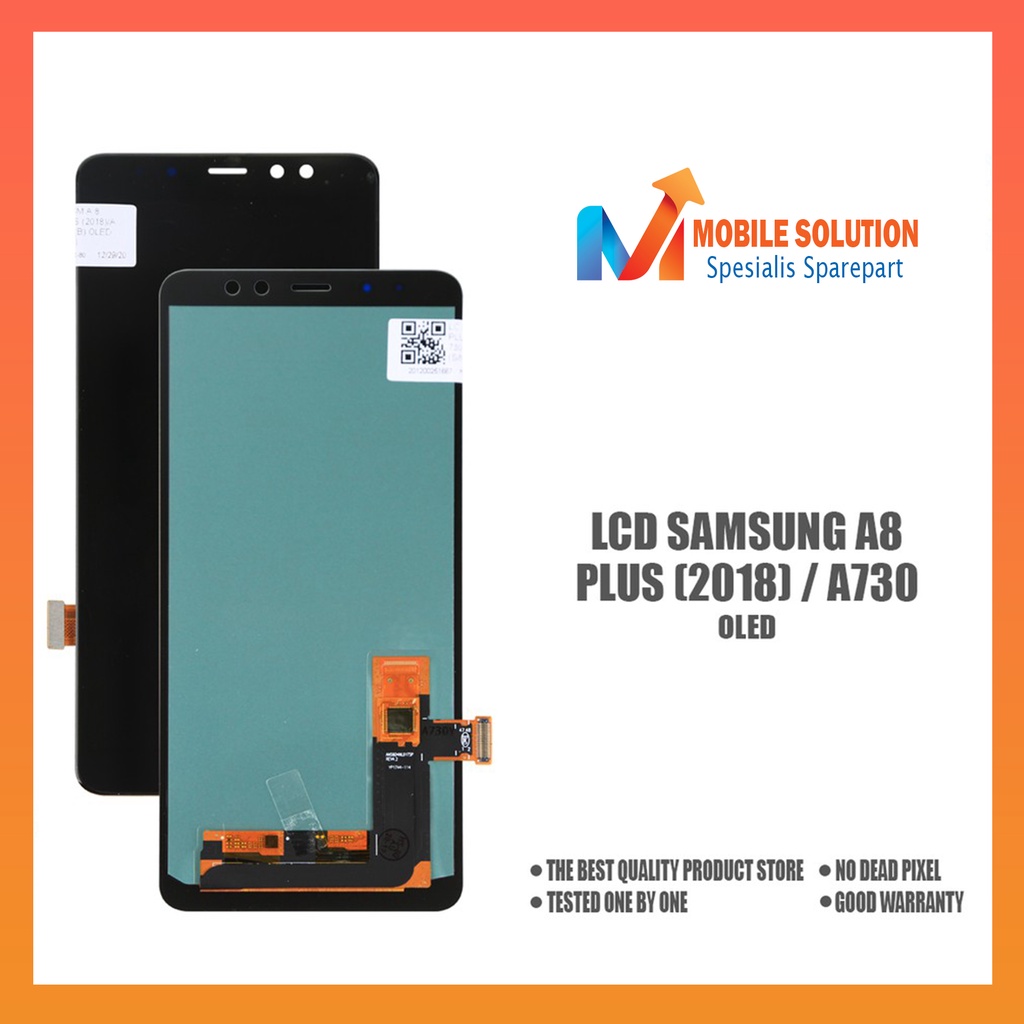 Grosir LCD Samsung A8 Plus A730 Fullset Touchscreen OLED 100% Garansi 1 Bulan + Packing / Bubble