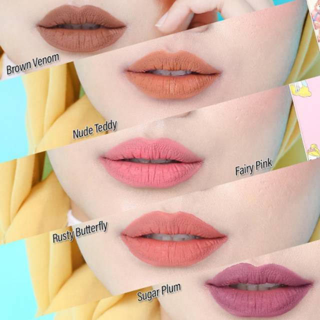 Sobella Lipmatte Shopee Indonesia Warna lipstik sobella 2019