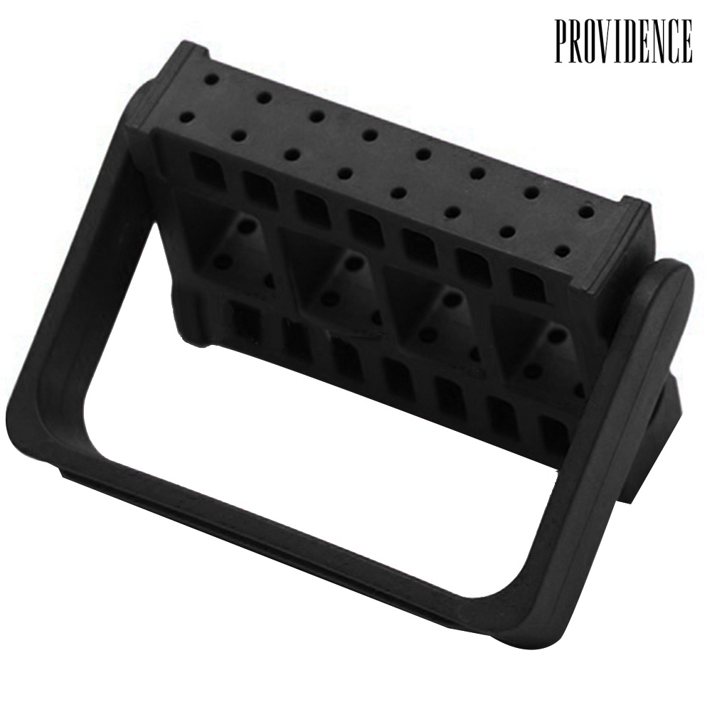 Providence 16 Holes Nail Polishing Drill Bit Holder Sanding Head Display Stand Storage Rack