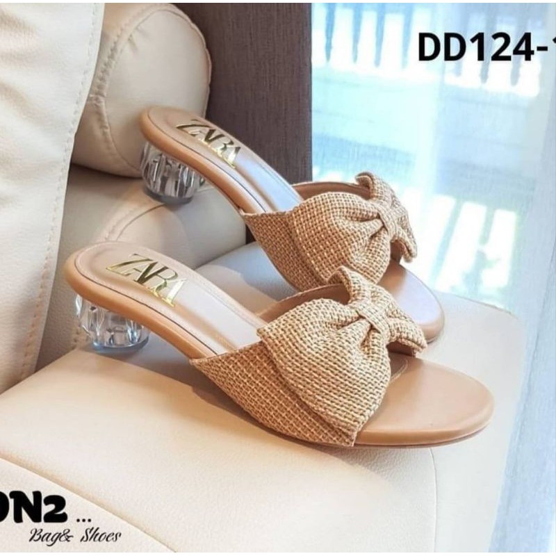 abbushoes US 91 hak kaca Vita wanita 5cm