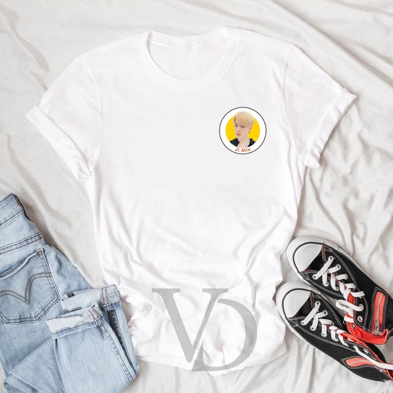 BAJU BTS BUTTER  jimin ji min BT21 /baju army kaos korea bts / oversized tee / baju jumbo