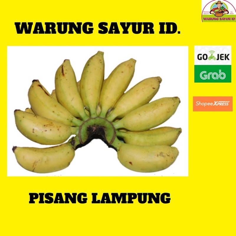

PISANG LAMPUNG 1 SISIR SUPER MANIS