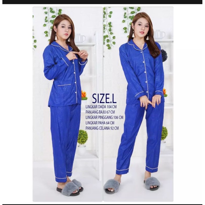 Piyama PP baju tidur / satin embos