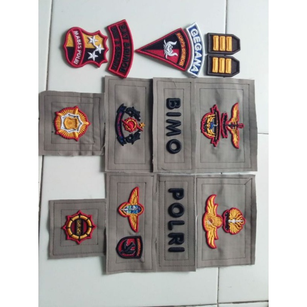 BORDIR BRIMOB PDL TIMBUL/3D