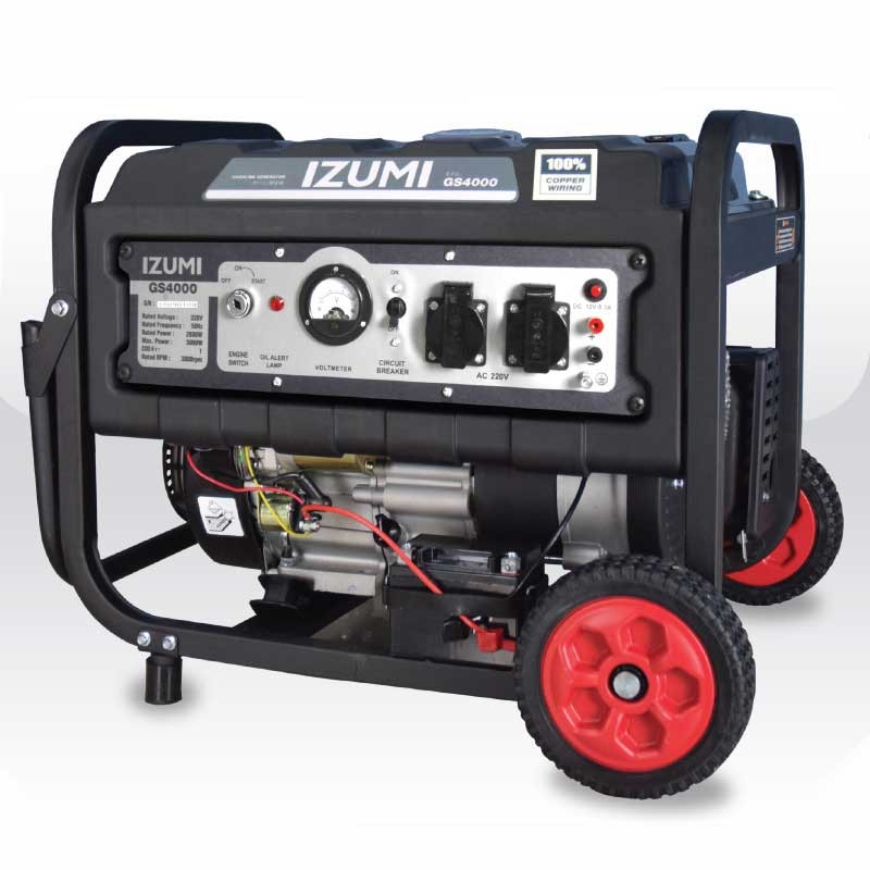 NLG IZUMI GS 4000/GS4000 Mesin Genset/Generator Bensin 3000 Watt/3000w