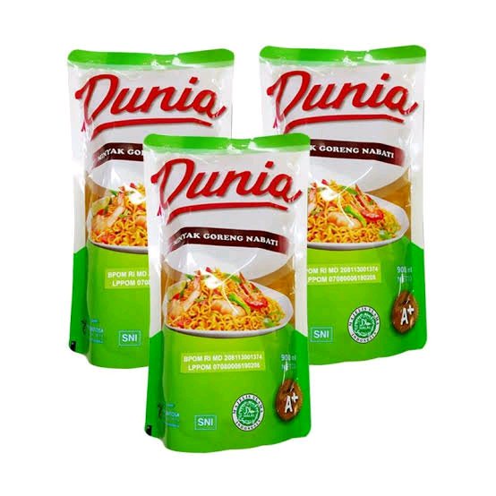 

MINYAK GORENG - 450 ml minyak goreng DUNIA