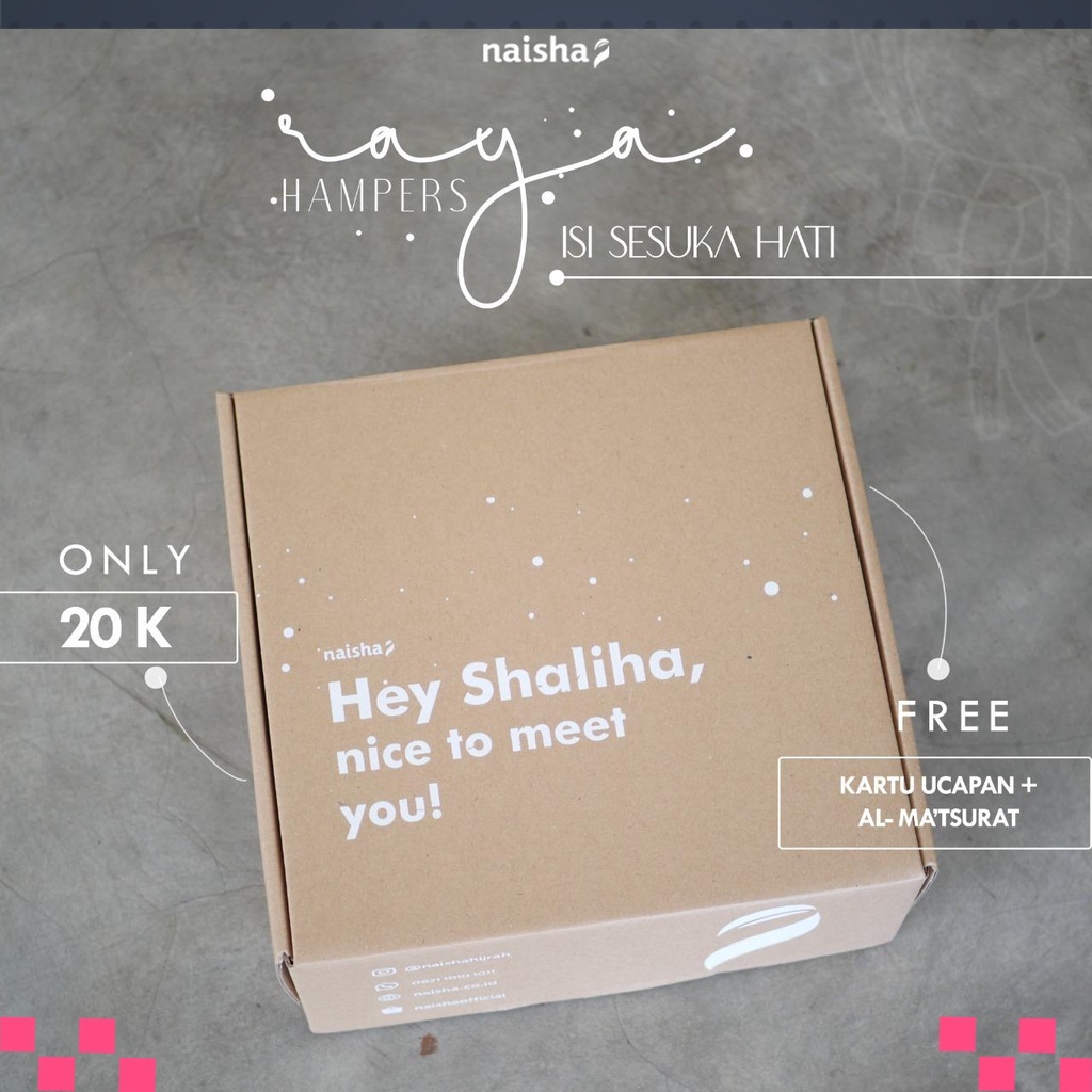 

Hampers Gift Box Package by Naishaofficial