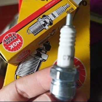 BUSI C7 NGK C7HSA UNTUK MOTOR BEBEK MATIC
