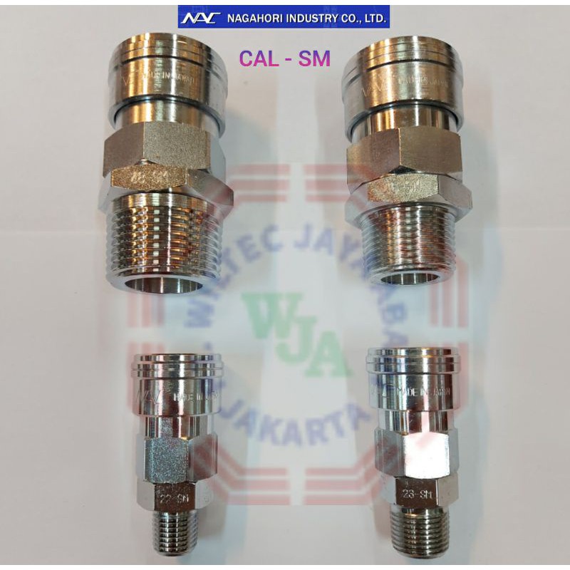 Quick coupler CAL 22SM (1/4") merk NAC