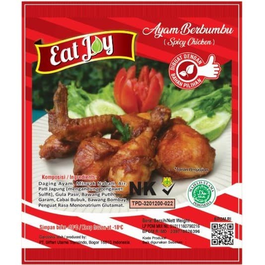 

Eat Joy Spicy Chicken 1kg