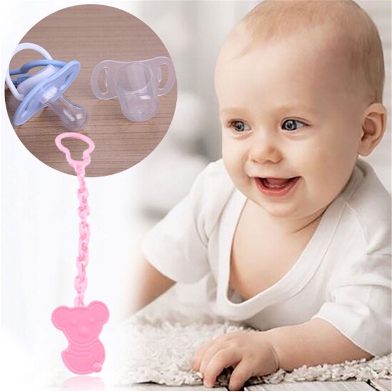 IMPORT Rantai Tali Empeng dot Mainan Bayi Nipple Holder Baby import