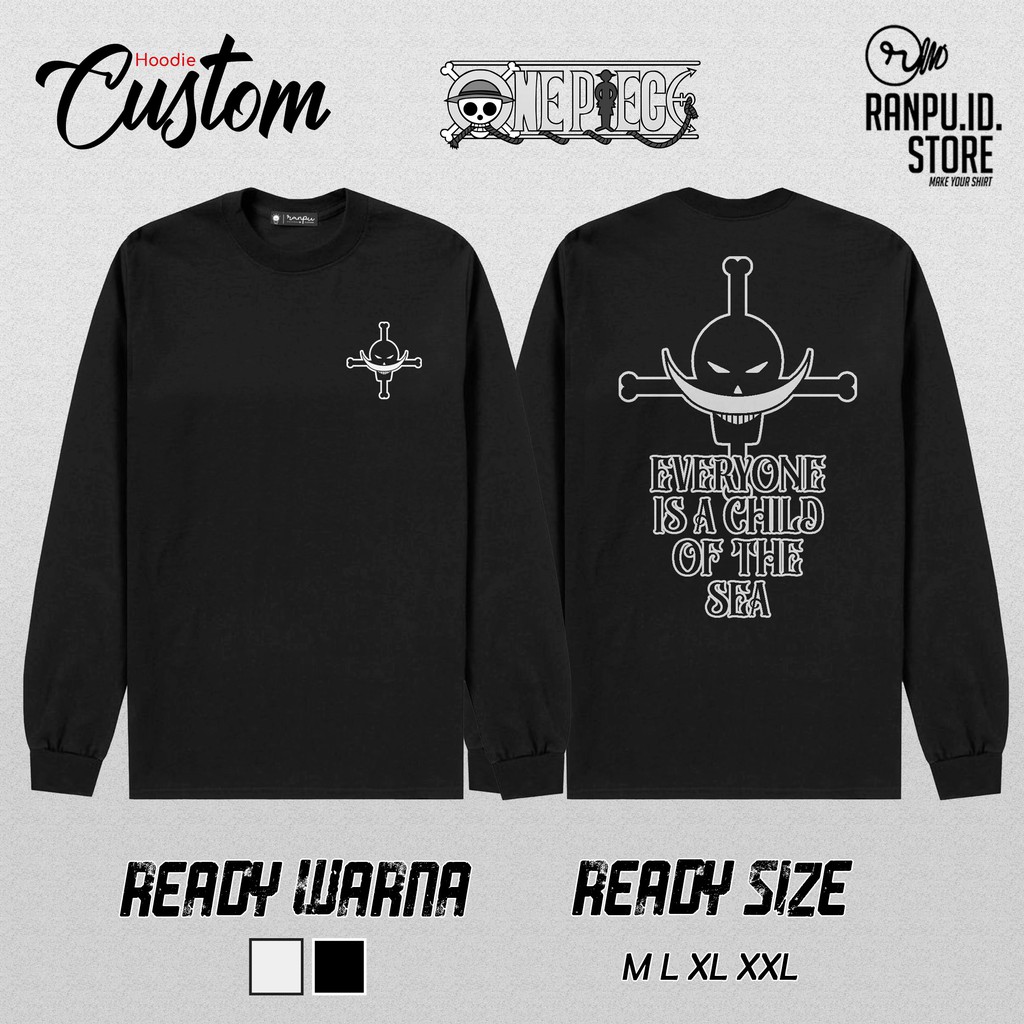 Sweater Anime: One Piece Whitebeard Pirates